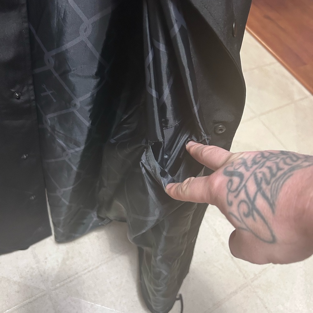 DIXXON RED BOX CREST COACHES JACKET - BLACK - Picture 4 of 4